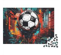Football 500 Piece World Cup Jigsaw Puzzle - Challenging Brain Game, Relaxing Activity & Quality Home Décor (Family Bonding, 12+)