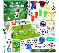 Football Advent Calendar 2024 Kids, Football Gifts for Boys Advent Calendar 2024 World Football, 24 Days of Christmas Advent Calendar 2024 Gifts for Football Fans