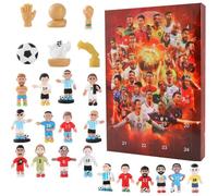 Football Advent Calendar, 2025, 24 Days, Christmas Countdown Calendar, Advent Calendar Football, includes 24 football accessories, for 2025 football Christmas gifts