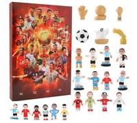 Football Advent Calendar, 2025 24 Days Christmas Countdown Calendar Advent Calendar Football Includes 24 Football Accessories, for 2025 Football of Christmas Gifts