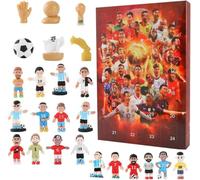 Football Advent Calendar, 24 Days Football Advent Calendar, Football Countdown Calendar Contains 24 Football Accessories, Gifts for Fans