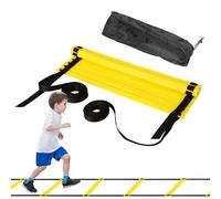 Football Agility Ladder - Outdoor Speed Training Equipment, Durable Footstep Ladder | Sports Fitness Accessory For Coordination Endurance Performance Practice Home Gym Exercise Drills Running Youth