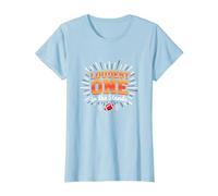 Football and Cheer Mom: Loudest One in The Stands T-Shirt, Women, Baby Blue, L
