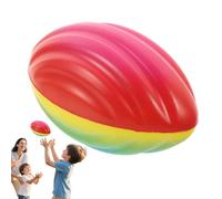 Football, Anti-Slip Sponge Foam Ball, Solid Lightweight Toy for Practice Game, Backyard, Beach, Indoor Team Play & Outdoor Activity Fun
