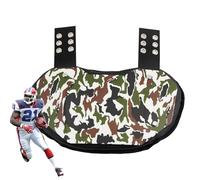 Football Back - Professional Football Back Panel for Young Footballers | Lower Back Protector Hard Outer Shell with Adjustable Nylon Strap for Teen
