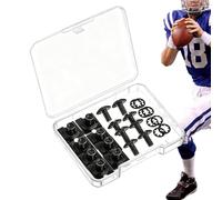 Football Backplate Hardware Kit | Slotted Fasteners Gear - Football Gear Accessories,for Sports Unisex Youth Size Backplates