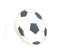 Football Ball Sport White Footy Game Metal Enamel Pin Badge