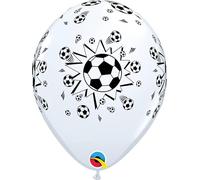 Football Balloons Pack of 6 latex balloons 11 inch for air or helium inflation