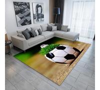 Football Basketball Baseball Rugby Modern Living Room Rug 180 X 280 Cm 3D Printed Area Rug Flannel Bedroom Rug Decoration Men Boys Room Game Floor Mat Anti-Slip Kitchen Bathroom Rug Pad -2470572173690