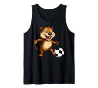 Football Beaver Tank Top
