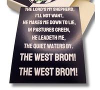 Football Box with Gift Chant card, prescription Bag and Label. Gift for Men, women, her, Him, Novelty Box April Fools Day Birthday Gifts for Men, Women Presents for Boyfriend, Dad (West Brom)