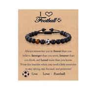 Football Bracelet - Gifts for Kids Who Like Football, Football Gifts, Football Gifts for Boys, Football Gifts for Girls, Personalised Football Gifts, Soccer Gifts for Boys, Boys Football Gifts