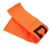 Football Captain Armband Adjustable Anti-slip Team Leader Mark | Flexible Rubber and Stretch Yarn Construction, Patch Design, Secure Fit, Adults, School Programmes and League Tournaments
