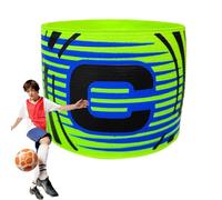Football Captain Band - Elastic Arm Strap | Adjustable Youth Training Gear for Basketball Hockey Team Sports, Leadership Symbol Kids Game Practice Field Outdoor Athlete Use