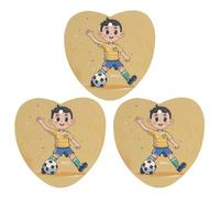 Football Car Air Freshener, 3 Pcs Love form Hanging Air Freshener Cards, Long Lasting Fragrance Scented Cards for Car, Home, Office Gray-style