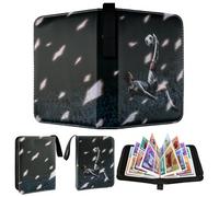 Football Card Binder, Trading Card Album for Football Card Collection Folder with 65 Page 520 Card Capacity Football Card Holder with Detachable Binder for Game Cards, Sports Star Cards
