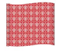 Football Christmas Gift Wrap Paper Manchester United 70CM X 240CM Roll