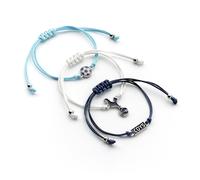 The Carat Shop Friendship Bracelets Tottenham Hotspur THFB0001 - Alloy/Copper/Aluminium - Set of 3