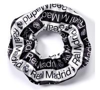 Real Madrid Football Club Black and White Logo Hair Scrunchie