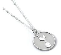 Football Clubs Tottenham Hotspur Silver Disc Necklace THN00005 - Alloy / Copper / Aluminium