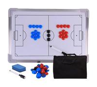 Football Coaches Board Soccer Dry Erase Tactical Board, Magnetic Football Whiteboard Coaches Clipboard, Training Assistant Equipment