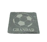 Football Coaster Gift For Grandad - Slate Coaster (scfootgrandad)