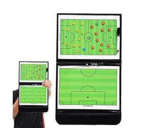 Football coching Tools - Strategy Marker Board, coching Clipboard Foldable | Foldable Football coching Strategy Board, Strategy Guiding Board Football, Football coching Equipment for Football