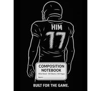 Football Composition Notebook: Wide Ruled Journal for Boys, Sports-Themed School Writing Notebook (7.5 x 9.25, 200 Pages): Perfect Notebook for ... Wide Ruled • Back to School Supplies for Boy