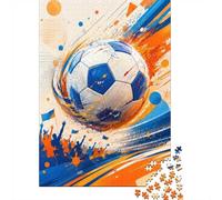 Football Crowd Stadium 1000pcs For Adults Mini Puzzle Challenging | 52x38cm Cardboard Living Room Decor Durable Structure Birthday Gift Brain Training