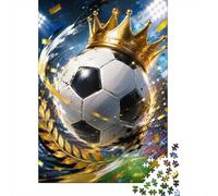 Football Crown Stadium 1000 Piece Mini Jigsaw Puzzle For Adults Challenge