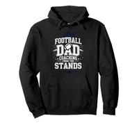 Football Dad Coaching From The Stands Fathers Day Pullover Hoodie