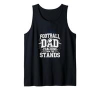 Football Dad Coaching from The Stands Fathers Day Tank Top