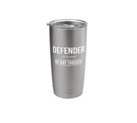 Football Defender - NO Way Through Stainless Steel Insulated Tumbler