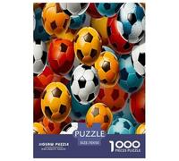 Football Design Art Jigsaw Puzzles 1000 Pieces Sports for Adults Fun Education Game Stress Relief Toy Intellectual Game Decoration Relaxation And Intelligence 70x50cm/1000pcs