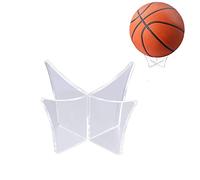 Football Display Stand,Acrylic Basketball Stand Rugby Ball Stand Clear Football Holder Sport Ball Display Case for Home School 12 * 12 * 6.4CM