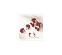 Football Earrings Set for Women Fall Sports Must Haves for Moms Game Day Accessorie Outfits Football Mom Shirts, M, Acrylic, No Gemstone