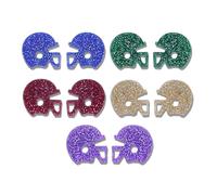 Football Earrings Set for Women Fall Sports Must Haves for Moms Game Day Accessorie Outfits Football Mom Shirts, M, Acrylic, No Gemstone