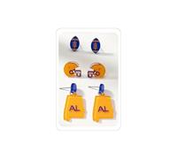 Football Earrings Set for Women Fall Sports Must Haves for Moms Game Day Accessorie Outfits Football Mom Shirts, M, Acrylic, No Gemstone