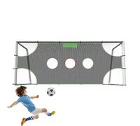 Football Exercise Net | Removable Football Coaching Network with 1/3/5 Hole-Quarterback Training Equipment for Outdoor Playgrounds and Backyards, Increases Accuracy