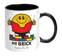 Football Fandom Bricks Mug - Gift Boxed Cup - Present Idea for Lego Compatible Fan Christmas for him