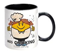Football Fandom Mrs Cooking Chef Mug - Gift Boxed Cup - Present Idea for Fan Christmas for Her