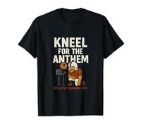 Football Fans Humor Graphic Kneel for The Anthem T-Shirt