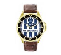 Football Fans The Lords My Shepard Mens Watch