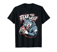 Football Fear The Wolf American Match Day T-Shirt