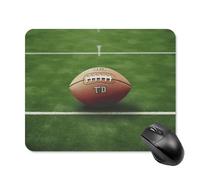 Football Field Ball Sport Mouse Pad Non-Slip & Waterproof Mousepad for Desk, Ultra Thin Rectangle Mouse Mat for Office, Gaming, 20 * 25cm