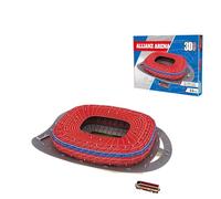 Football Field Soccer Stadium 3D Puzzle Jigsaw Club,DIY Micro Blocks Building Sets Construction Kits Paper Cardboard Model Ornaments Fan Memorial Collection Souvenir (Large, Stadio Giuseppe Meazza)