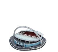 Football Field Soccer Stadium 3D Puzzle Jigsaw Club,DIY Micro Blocks Building Sets Construction Kits Paper Cardboard Model Ornaments Fan Memorial Collection Souvenir (Large, Wembley)