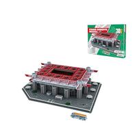 Football Field Soccer Stadium 3D Puzzle Jigsaw Club,DIY Micro Blocks Building Sets Construction Kits Paper Cardboard Model Ornaments Fan Memorial Collection Souvenir (Large, Estadio Azteca)