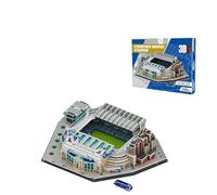 Football Field Soccer Stadium 3D Puzzle Jigsaw Club,DIY Micro Blocks Building Sets Construction Kits Paper Cardboard Model Ornaments Fan Memorial Collection Souvenir (Large, Stamford Bridge)