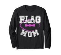 Football Flag Mum for Players Mothers Long Sleeve T-Shirt